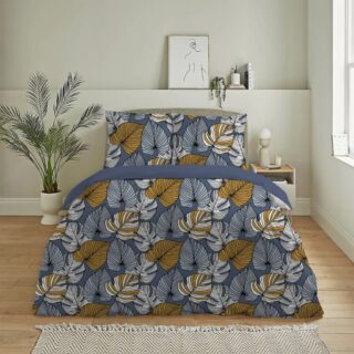 Drap housse imprimé en coton percale